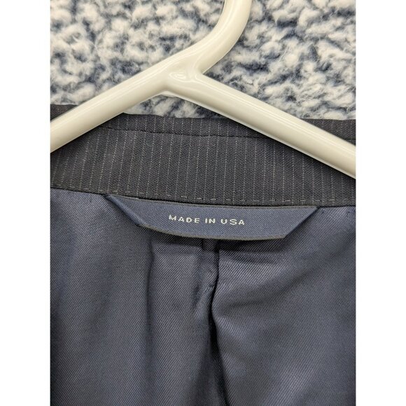 NWT VTG Brooks Brothers Blazer Mens 40R 100% Wool 3 Button USA Made Pinstripe - Picture 12 of 13